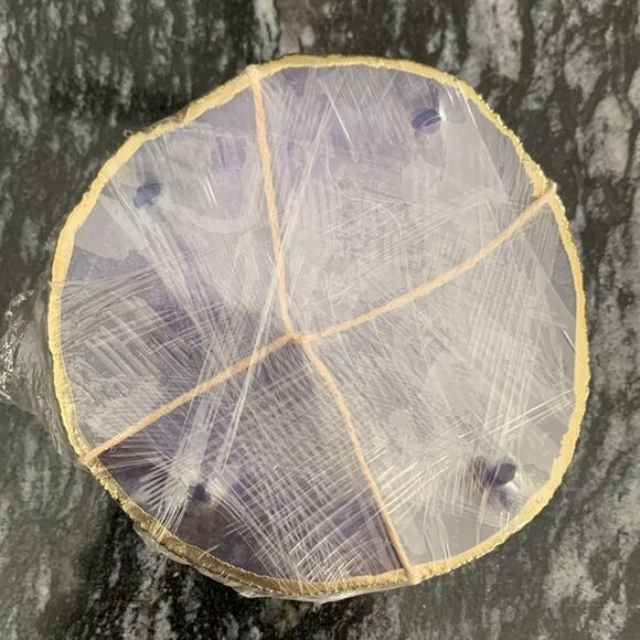 NWT Shiraleah Set of 4 Agate Coasters - Picture 6 of 7